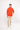 Kapüşonlu Şardonsuz 3 İplik Erkek Sweatshirt - Turuncu